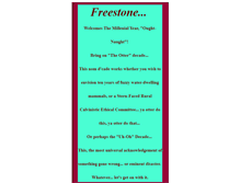 Tablet Screenshot of freestone.com